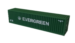 BuBi Model TT70161 - TT - Container 40 ft Evergreen